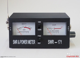 SWR-171 ксв-метр на КВ и СиБи