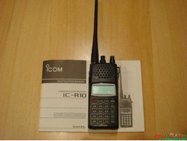 В продаже Широкодиапазонный ручной радиоприемник-сканер ICOM IC-R10.