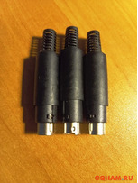 разъемы мини DIN 6-pin