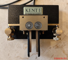 Телеграфный CW ключ KENT TWIN PADDLE
