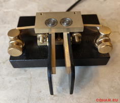 Телеграфный CW ключ KENT TWIN PADDLE