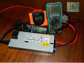 Блок питания Emerson 12v 61A 750W 13,8В регулируемый 12,4-14,5 Вольт с выводным клеммником n06h