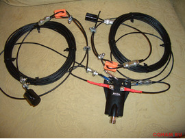 КВ  антенна   на  диапазон  7  Mhz  .