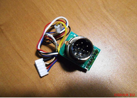 8-ми пиновый разъём на плате