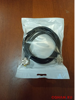 Новая кабельная сборка 1 метр,кабель RG8X