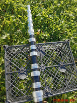 Мачта удочка телескоп с цангами 10 метров