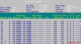 Программирую (прошиваю) редкие рации в Майкопе. COM-порт, MS-DOS.