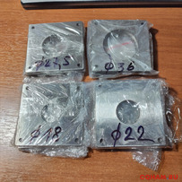 Вставки на шасси под разные радиолампы.