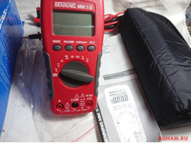 Цифpoвoй мультиметр Вenning MМ1-2  Gеrmаny