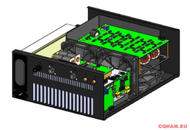 Корпус транзисторного КВ усилителя.