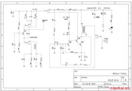 Walkie Talkie 49mhz AM