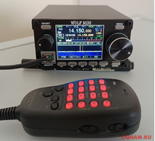 SDR DDC/DUC KB-УКВ трансивер WOLF MINI с встроенным КВ тюнером