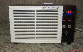 БП 13.8в. 30а + УНЧ и Динамик