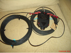 Антенна  КВ  на  диапазон  80  метров  .