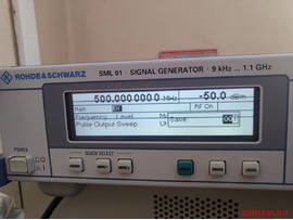 ВЧ генератор АМ/ЧМ (внутр. и внеш.) до 520 МГц