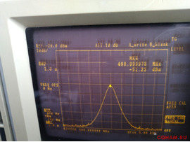 ВЧ генератор АМ/ЧМ (внутр. и внеш.) до 520 МГц