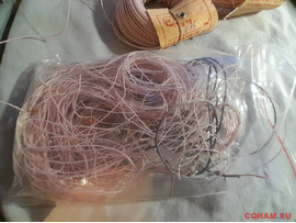 Провод МГТФ - фторопласт СССР