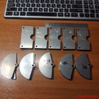 Пластины для КПЕ  80 х 40 х 1 мм