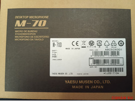 Новый микрофон Yaesu M-70