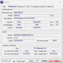 Комплект Intel Xeon E5 2666v3, X99-G7, 64GB