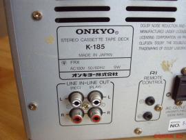 ⁣Реверсная кассетная дека ONKYO K-185